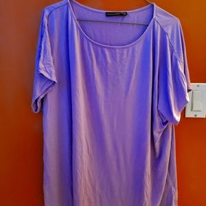 Purple Plus Size Tshirt